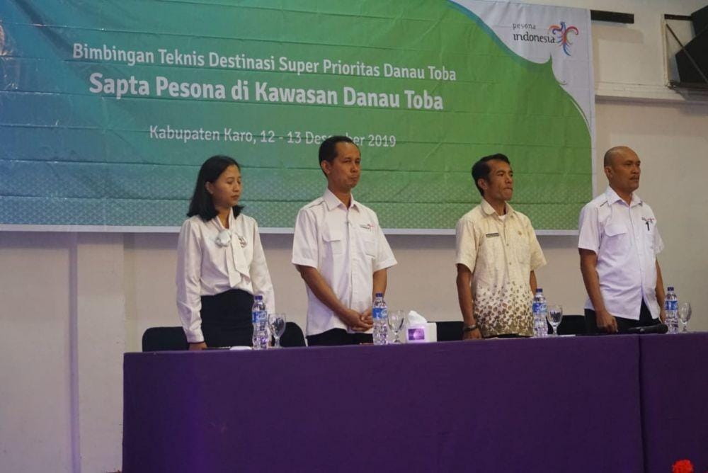 Politeknik Pariwisata (Poltekpar) Palembang menggelar Bimbingan Teknis atau Bimtek Destinasi Super Prioritas Danau Toba di Kabupaten Karo, Sumatera Utara, Rabu (12/12). (Dok. IDN Times)