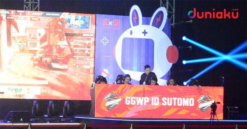 GGWP melawan Lord Esports. duniaku.com/Dimas Ramadhan