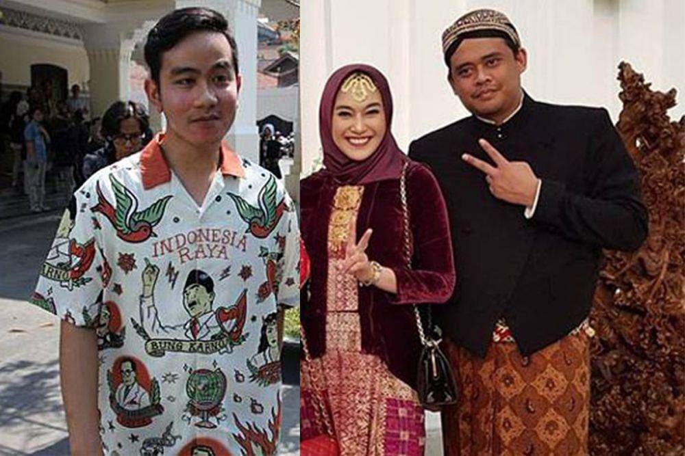 Kolase foto Gibran, Inge Nasution, dan Bobby Nasution (Dok. IDN Times)