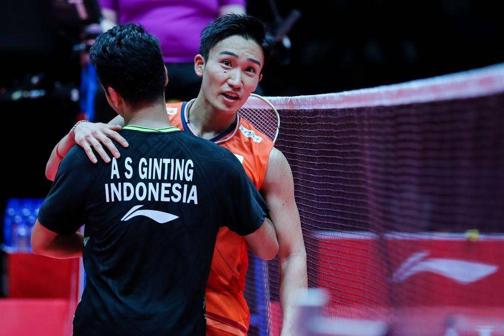 Podium tunggal putra BWF World Tour Final 2019 (IDN Times/PBSI)