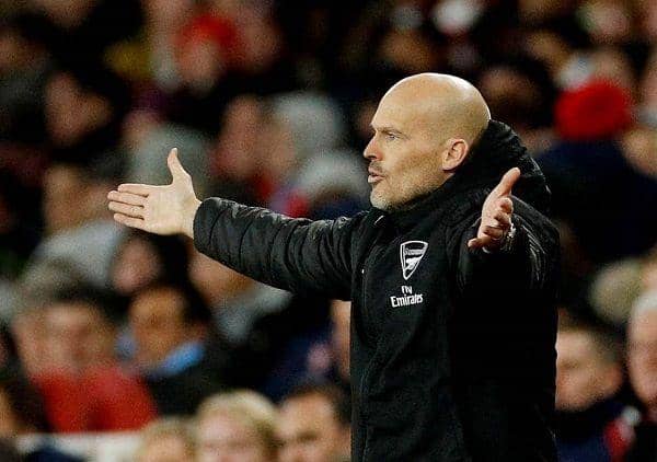 Freddie Ljungberg ketika melatih Arsenal. independent.co.uk