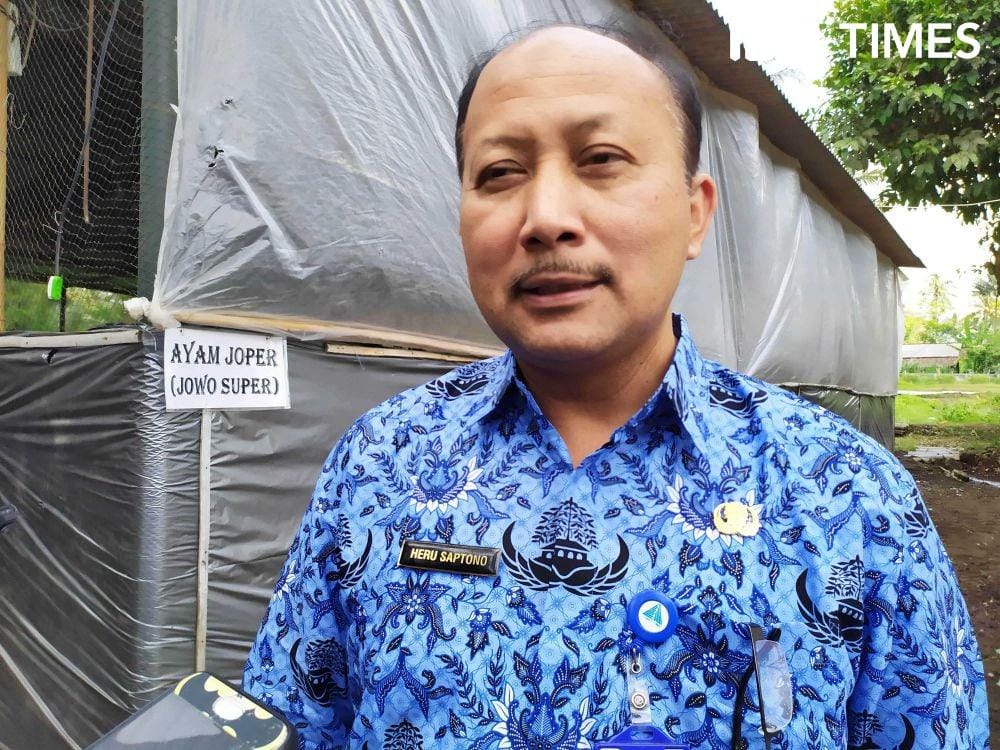 Kepala Dinas Pertanian dan Perikanan Kabupaten Sleman, Heru Saptono. IDN Times/Siti Umaiyah