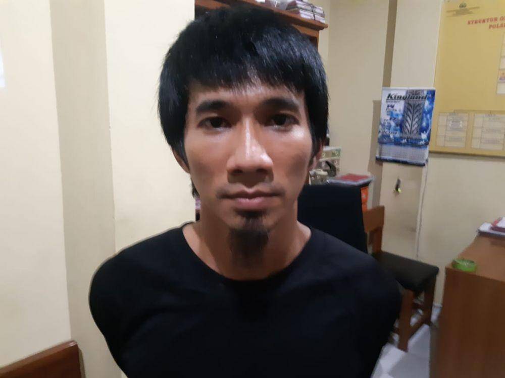 Pelaku penusukan pedagang pakan burung di Banguntapan. IDN Times/Istimewa