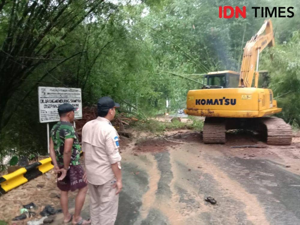 Ilustrasi longsor (Dok. BPBD Kabupaten Bandung)