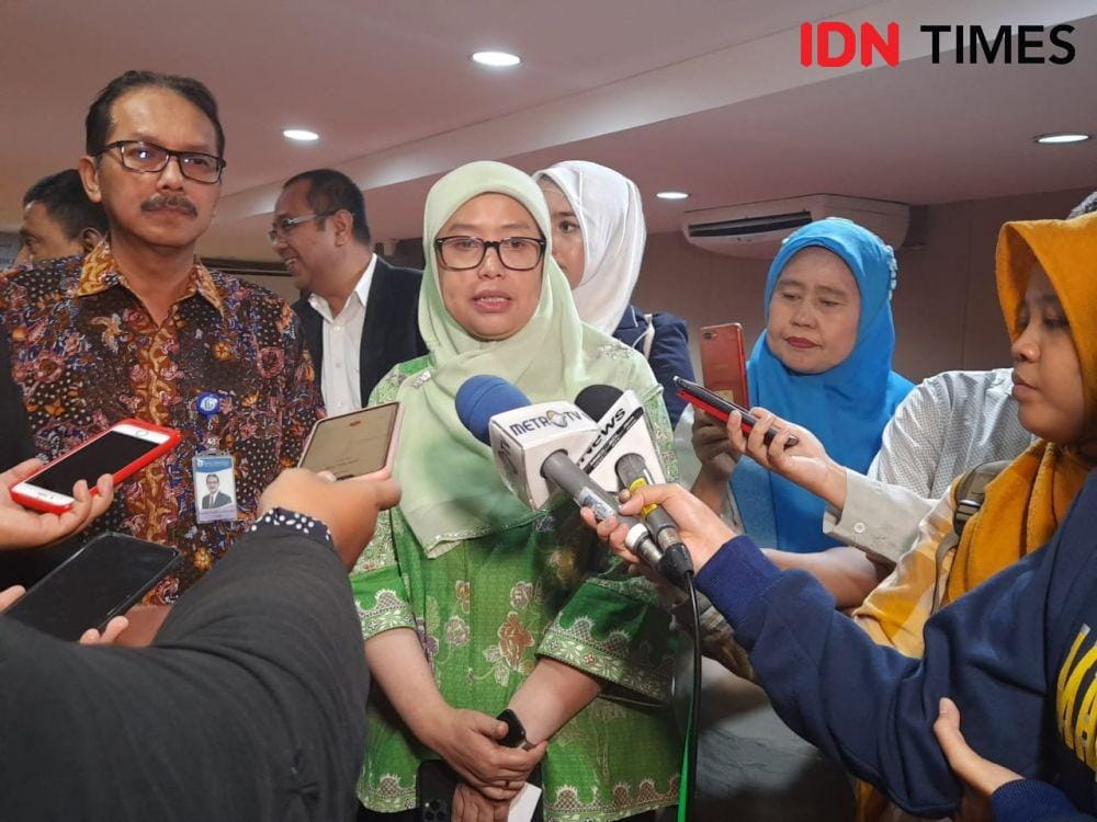 Sri Haryati, Asisten Bidang Keuangan ditunjuk sebagai Plt Kepala Dinas Pariwisata dan Kebudayaan DKI Jakarta (IDN Times/Gregorius Aryodamar)