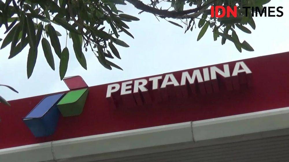 (Ilustrasi SPBU Pertamina) IDN Times / Larasati Rey