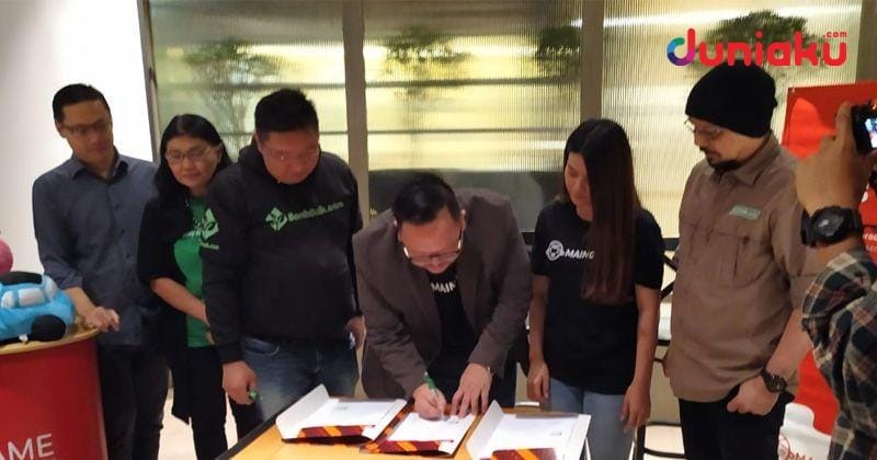 penandatanganan kerjasama. duniaku.com/Dimas Ramadhan