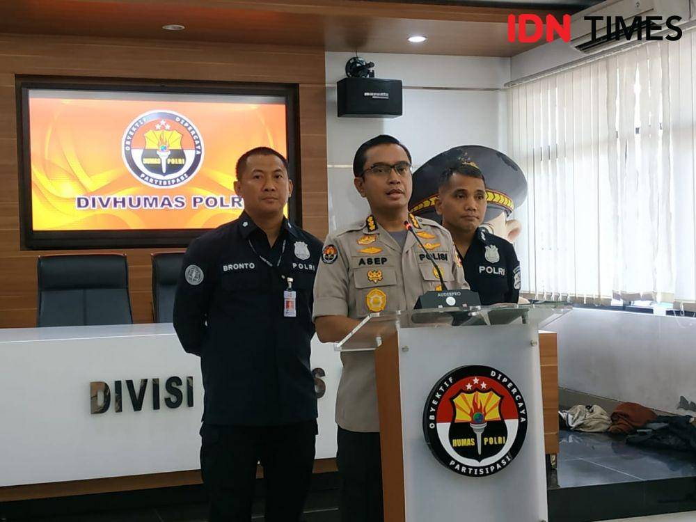 Kabag Penum Divisi Humas Mabes Polri, Kombes Pol. Asep Adi Saputra (IDN Times/Axel Joshua Harianja)