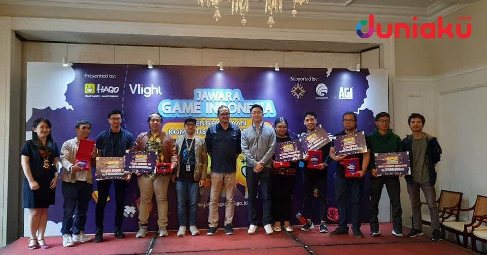 Jawara Game Indonesia HAGO dan Vlight. duniaku.com/Adhitya Daniel