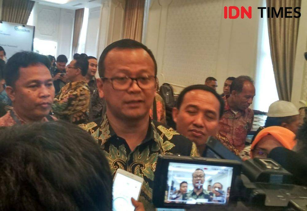 Menteri Kelautan dan Perikanan, Edhy Prabowo. IDN Times/Febriana Sinta