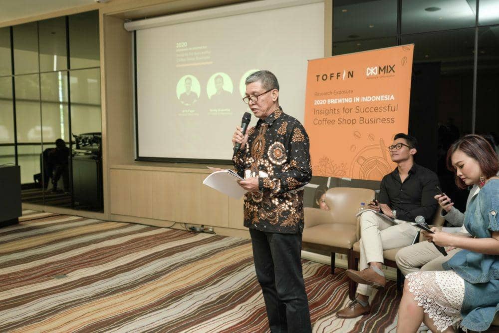 Paparan riset industri kedai kopi 2020 oleh Toffin Indonesia (Dok. Istimewa)