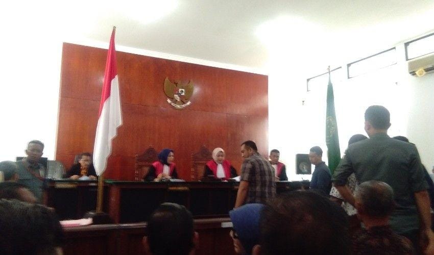 Sidang anak Bupati Majalengka, IDN Times/Andra Adyatama