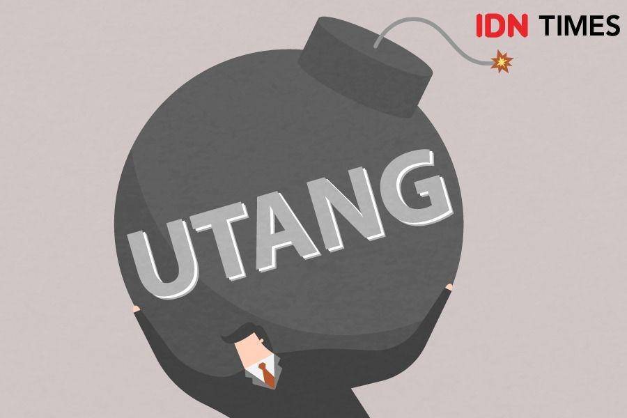 Ilustrasi utang (IDN Times/Arief Rahmat)
