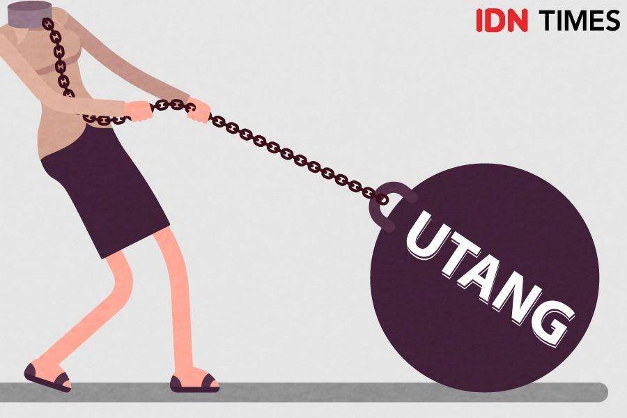 Ilustrasi utang (IDN Times/Arief Rahmat)