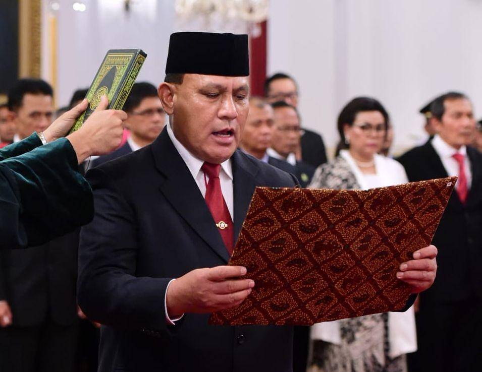Ketua KPK periode 2019-2023 Firli Bahuri. (Biro Pers Istana)