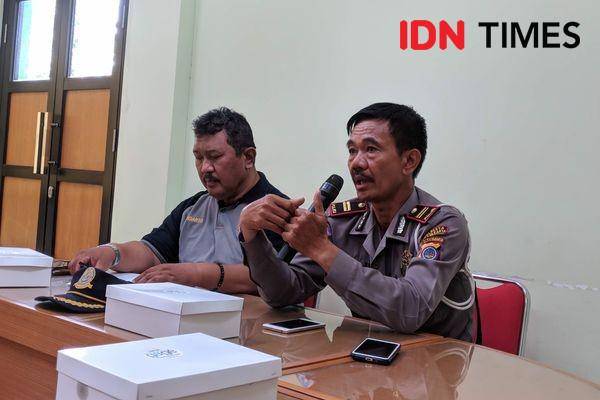 Kabid Lalu Lintas Dinas Perhubungan Kota Yogyakarta, Windarto dan Kanit Dikyasa Polresta Yogyakarta, Marija dalam jumpa pers - IDN Times/Rijalu Ahimsa
