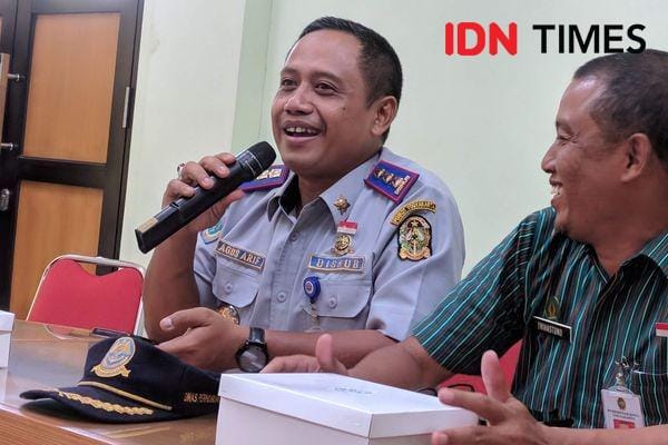 Agus Arif menyampaikan tentang manajemen bus wisata - IDN Times/Rijalu Ahimsa