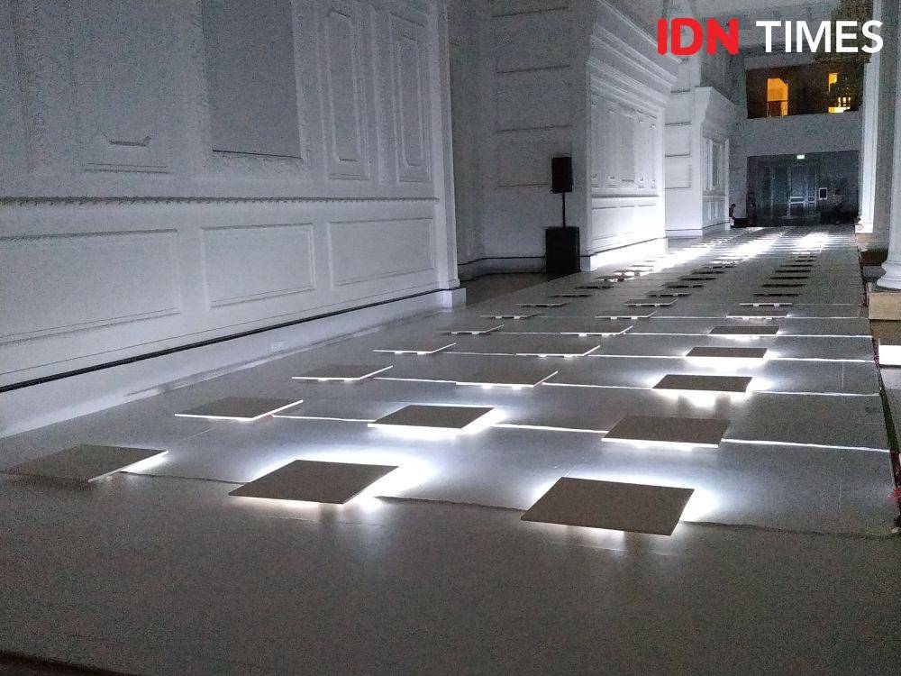 LEAP V.3 by NONOTAK dalam Wave of Tomorrow di Jakarta. 20 Desember 2019. IDN Times/Nadia Umara