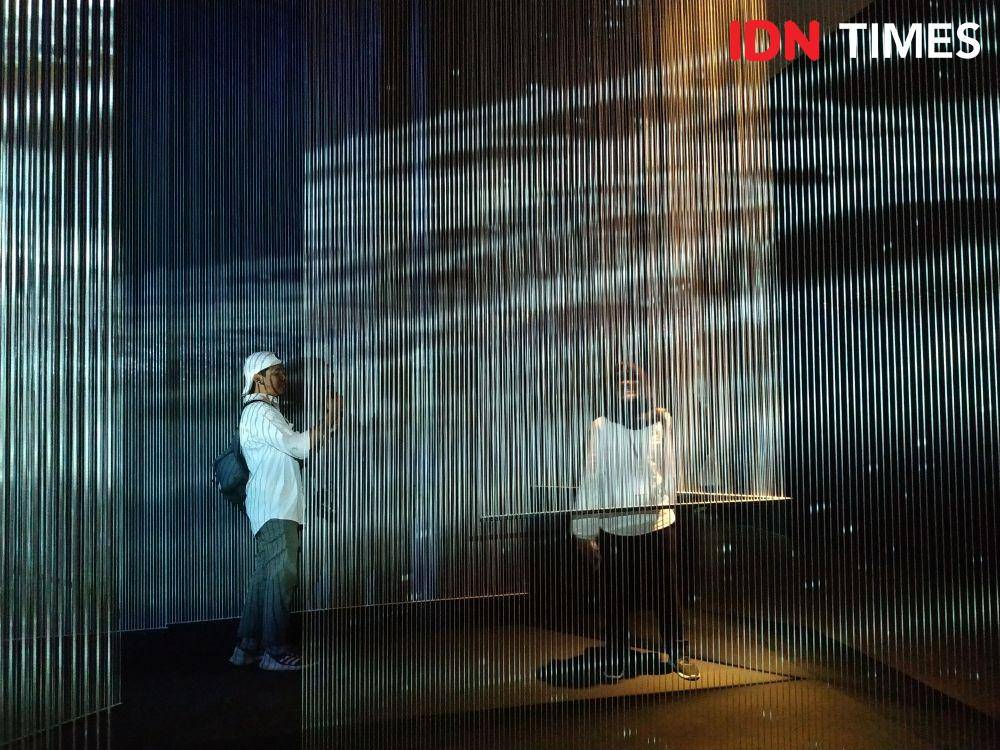 Ruang dan Batas / Resonansi 2 Komposisi String Seri 5 by Rubi Roesli dalam Wave of Tomorrow di Jakarta. 20 Desember 2019. IDN Times/Nadia Umara