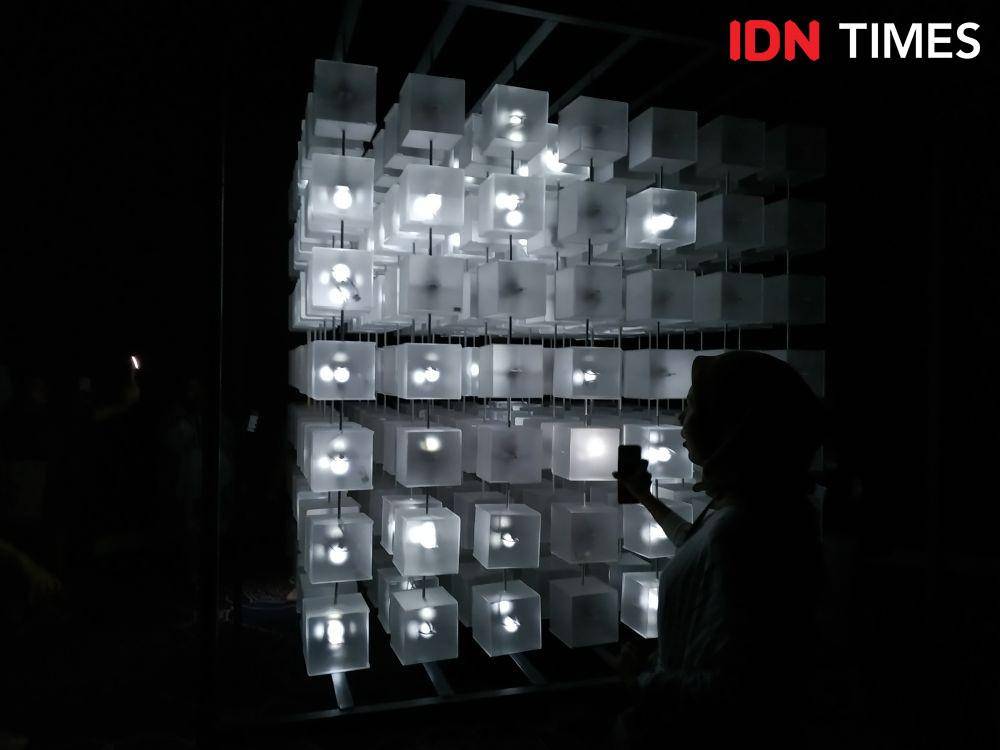 DISSEMINATION by Ricky Janitra dalam Wave of Tomorrow di Jakarta. 20 Desember 2019. IDN Times/Nadia Umara