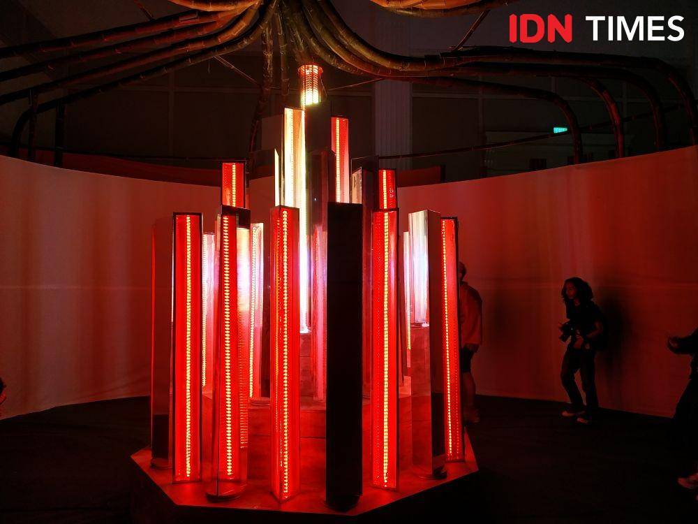 ARKA NISKALA by MAIKA dalam Wave of Tomorrow di Jakarta. 20 Desember 2019. IDN Times/Nadia Umara