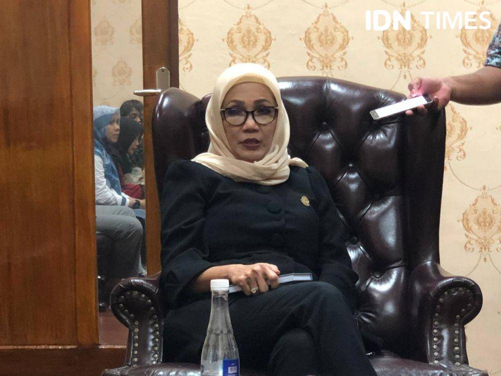Ketua DPRD Sumsel, RA Anita Noeringhati (IDN Times/Rangga Erfizal)