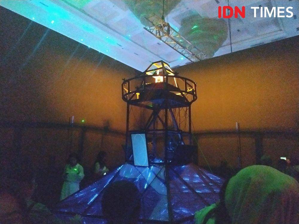 MERCUSUAR by MOTIONBEAST dalam Wave of Tomorrow di Jakarta. 20 Desember 2019. IDN Times/Nadia Umara