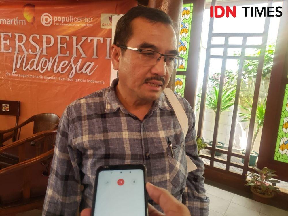 Ekonom Senior INDEF, Fadhil Hasan. (IDN Times/Hana Adi Perdana)