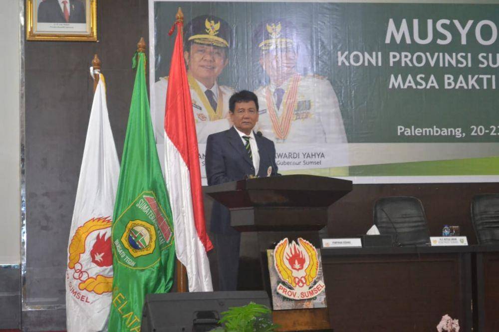 Plt Ketua KONI Sumsel Dhennie Zainal/IDN Times/Istimewa