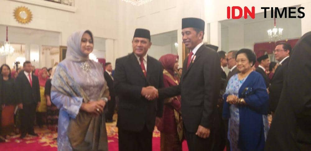 Ketua KPK Firli Bahuri di Kompleks Istana Merdeka, Jakarta Pusat, Jumat 20 Desember 2019 (IDN Times/Teatrika Handiko Putri)