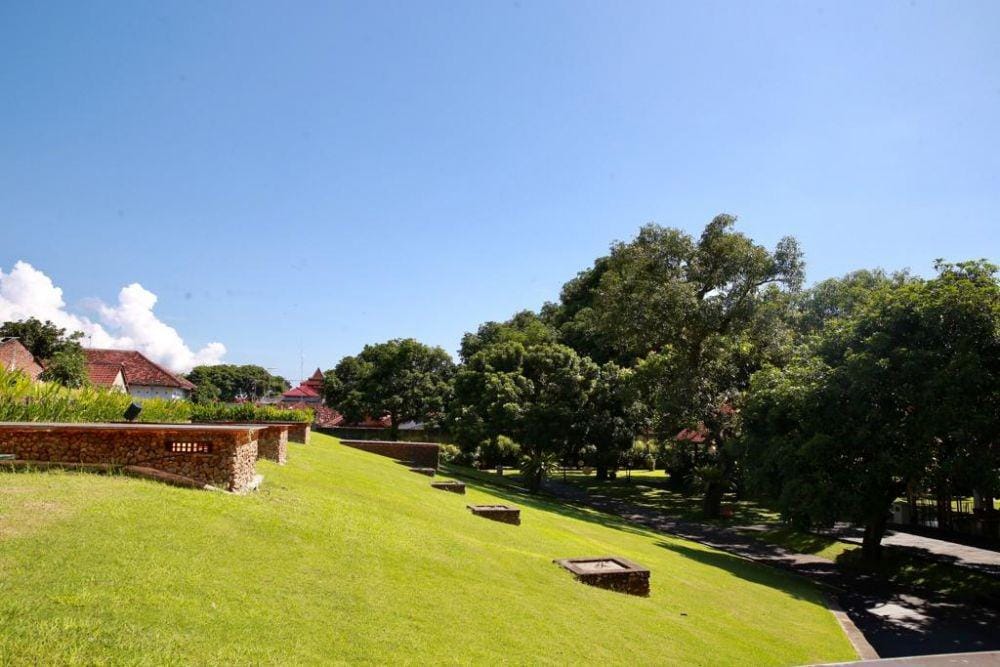 Bangunan serupa bungker di Pendopo Sabha Swagata Blambangan Banyuwangi. IDN Times/Istimewa