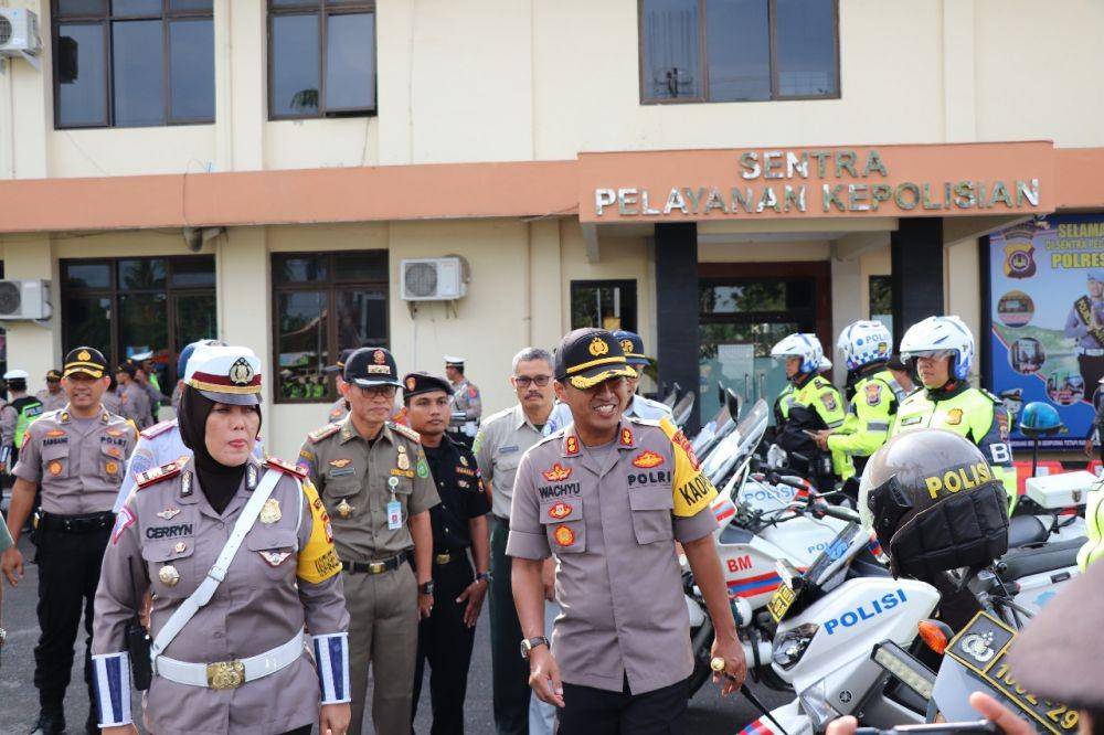 Kasat Lantas Polres Bantul, AKP Cerryn Nova Madang Putri (kiri). IDN Times/Humas Polres Bantul