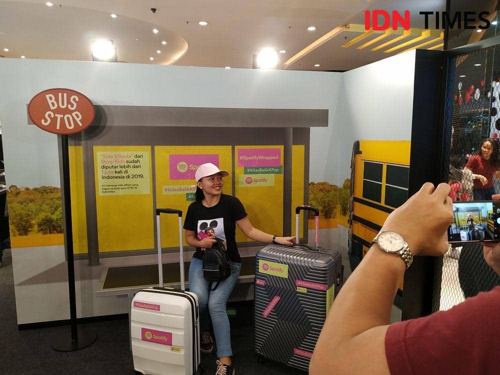 Kilas Balik K-Pop Spotify di Jakarta. 21 Desember 2019. IDN Times/Nadia Umara