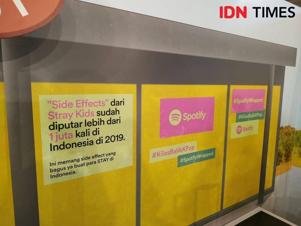 Kilas Balik K-Pop Spotify di Jakarta. 21 Desember 2019. IDN Times/Nadia Umara