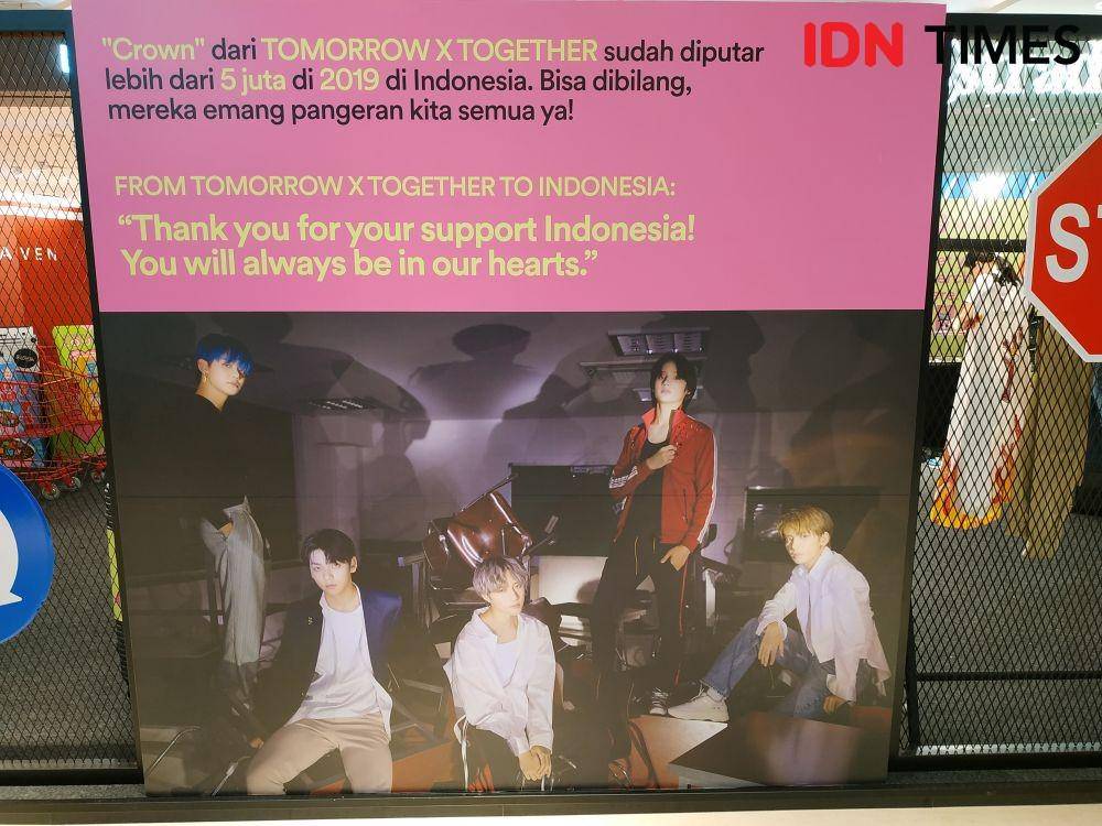 Kilas Balik K-Pop Spotify di Jakarta. 21 Desember 2019. IDN Times/Nadia Umara