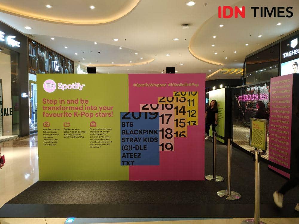 Kilas Balik K-Pop Spotify di Jakarta. 21 Desember 2019. IDN Times/Nadia Umara