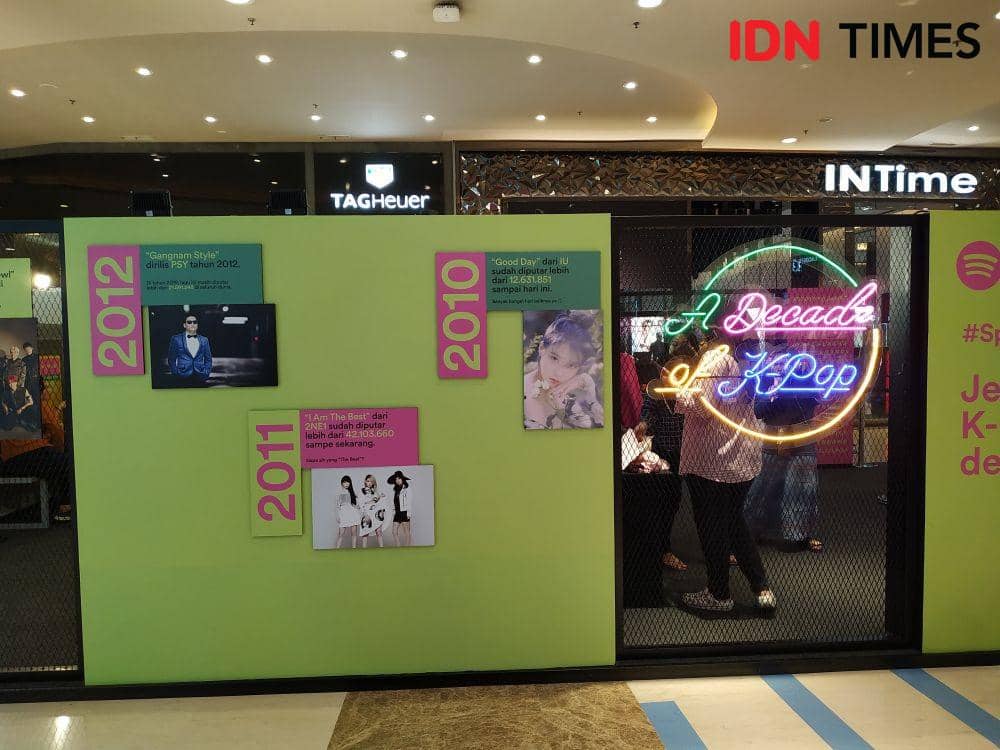 Kilas Balik K-Pop Spotify di Jakarta. 21 Desember 2019. IDN Times/Nadia Umara