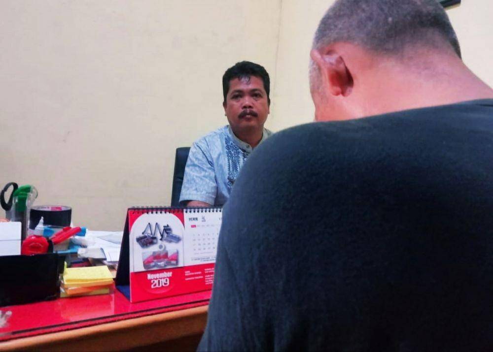 Don Juan, bukan nama sebenarnya, pria 54 tahun ini tega cabuli putri kandungnya karena kesepian (Dok. Unit Reskrim Polsek Samarinda Ulu)