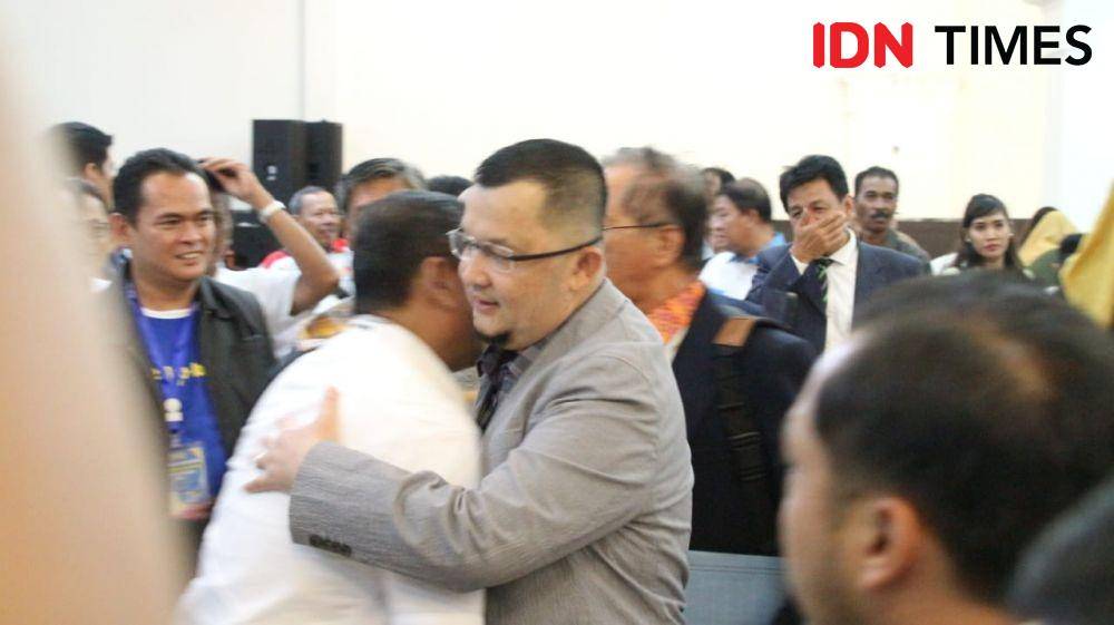 Situasi Musyawarah Olahraga Provinsi (Musorprov) KONI Sumsel 2019 (IDN Times/Feny Maulia Agustin)