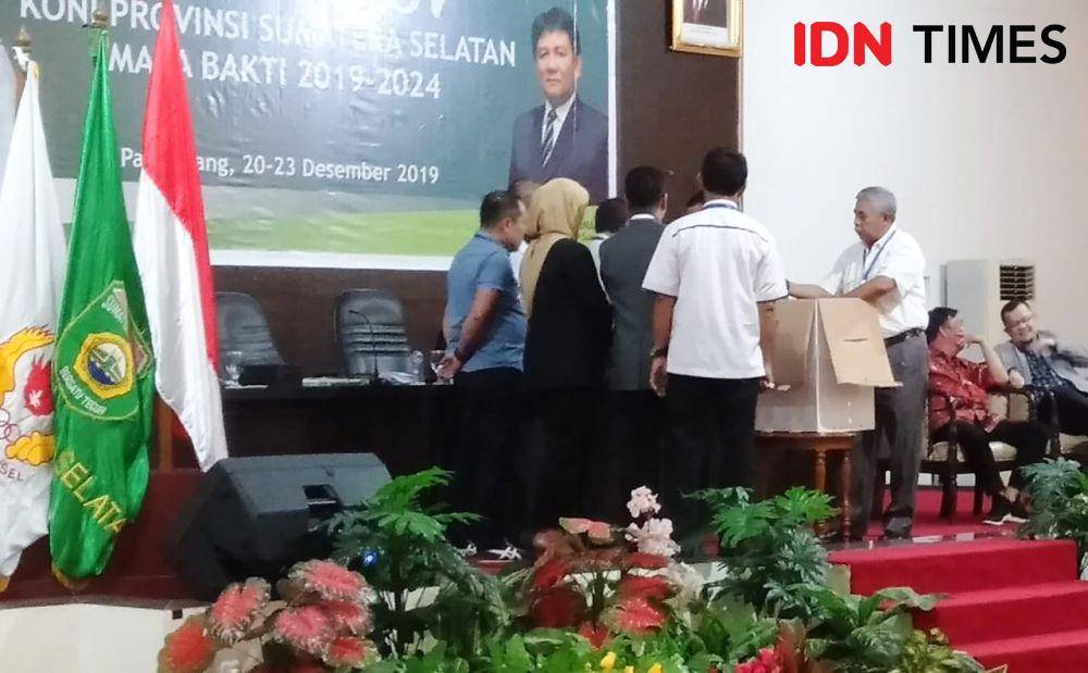 Situasi Musyawarah Olahraga Provinsi (Musorprov) KONI Sumsel 2019 (IDN Times/Sidratul Muntaha)