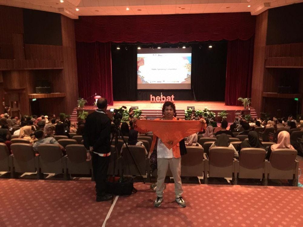 Panyahatan Siregar Mahasiswa STIK-P Medan sekaligus anggota muda PFI Medan (Dok. IDN Times)