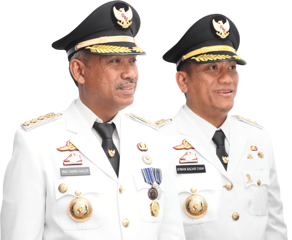 Bupati Luwu Timur M Thorig Husler-Wakil Bupati Irwan Bachri Syam. luwutimurkab.go.id