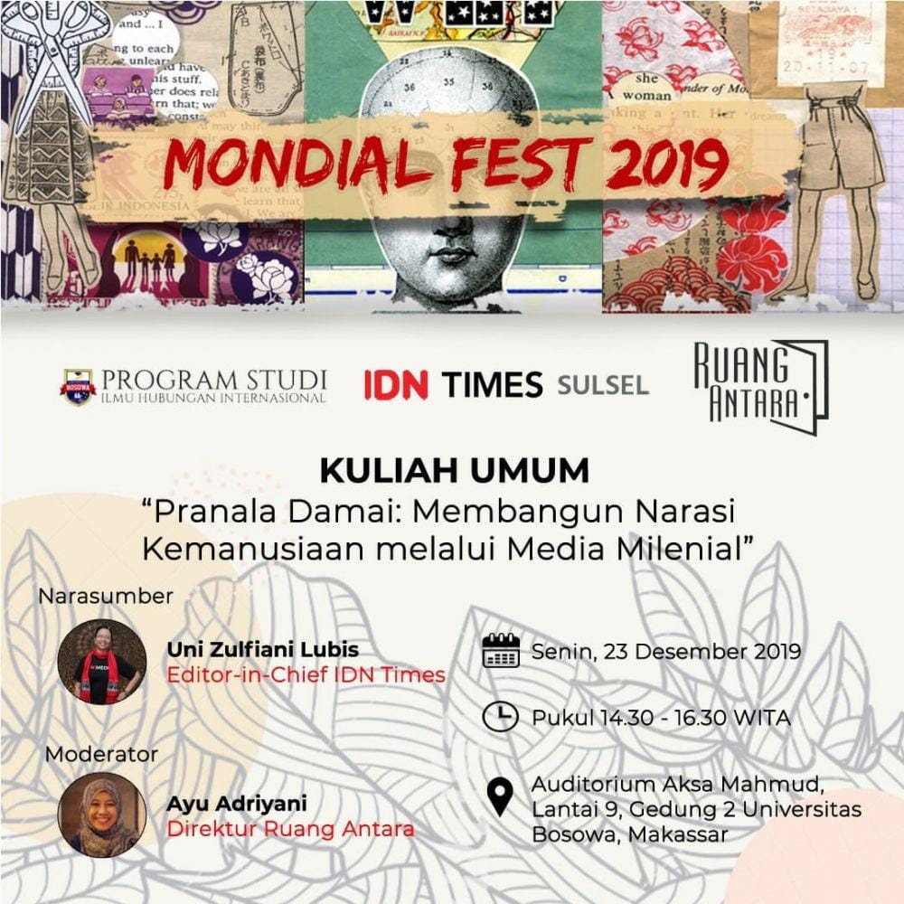Mondial Fest 2019/Prodi HI Universitas Bosowa