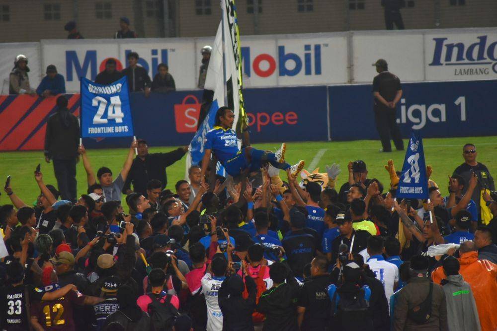Pemain Persib, Hariono akhirnya tak akan lagi memperkuat Persib pada Liga 1 2020. (IDN Times/Debbie Sutrisno)