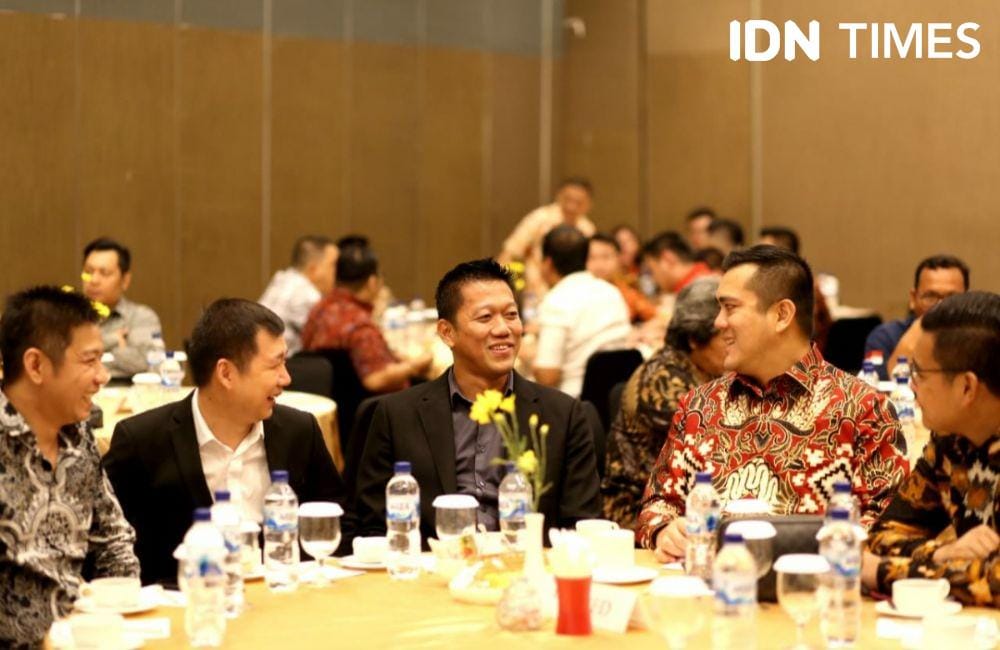 Penandatangan Memorandum of Understanding (MoU) kerjasama dilakukan oleh Adi Ming E, Chairman Samera Propertindo dengan Yamitema Tirtajaya Laoly, Presiden Direktur PT Kani Jaya Sentosa (IDN Times/ Masdalena Napitupulu)