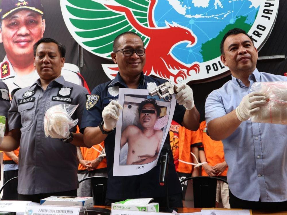 Ditresnarkoba Polda Metro Jaya menangkap sejumlah bandar narkoba, satu ditembak mati, Minggu (22/12)/Foto.istimewa