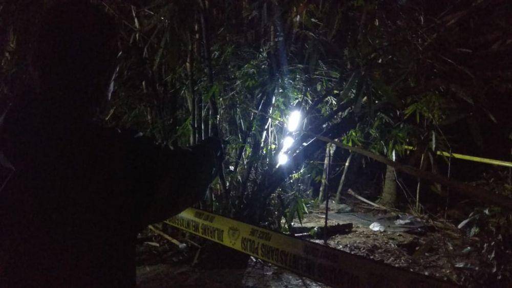 Lokasi septic tank tempat penemuan kerangka manusia. IDN Times/Istimewa