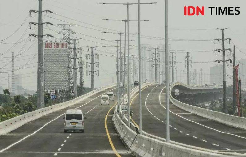 Tol Japek Elevator. (IDN Times/Teatrika Handiko)