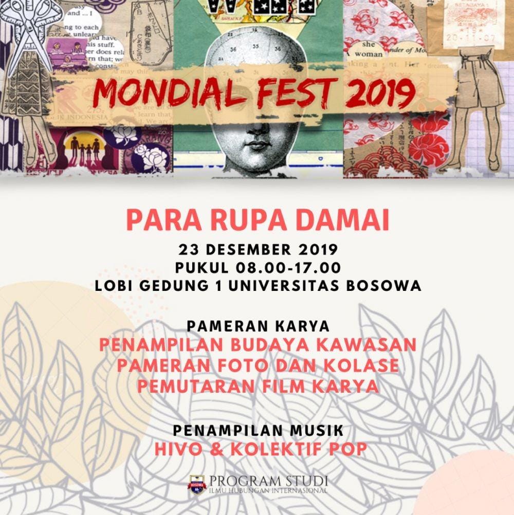 Mondial Fest 2019/Prodi HI Universitas Bosowa