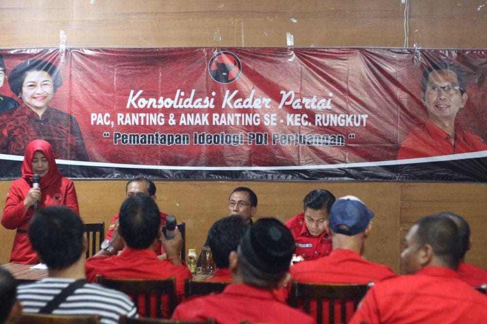 Konsolidasi PDIP Surabaya di wilayah Rungkut. IDN Times/Dok. Istimewa